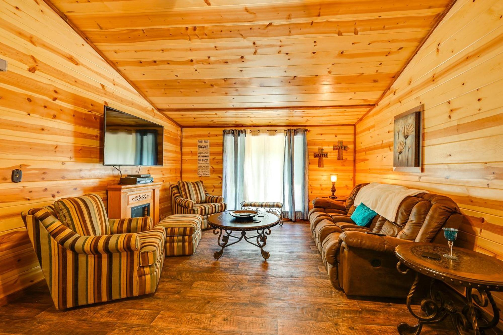 Quiet Abode With Gas Grill About 5 Miles To Broken Bow! Villa Exteriör bild